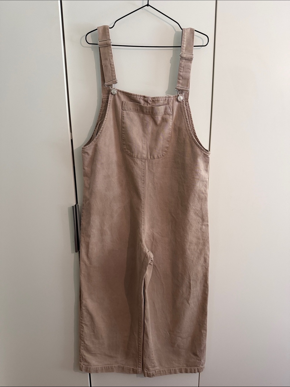 Zara Women's Light Taupe Overalls Large